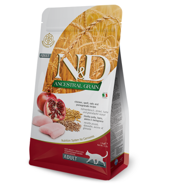 N&D ADULT CAT CHICKEN & POMEGRANATE 1,5KG